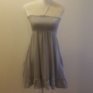 VS Pink striped cover up